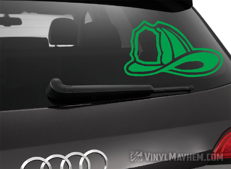 Fire Fighter / Police Vinyl Windshield Decal Sticker – Turbo Theme By Decalbomb