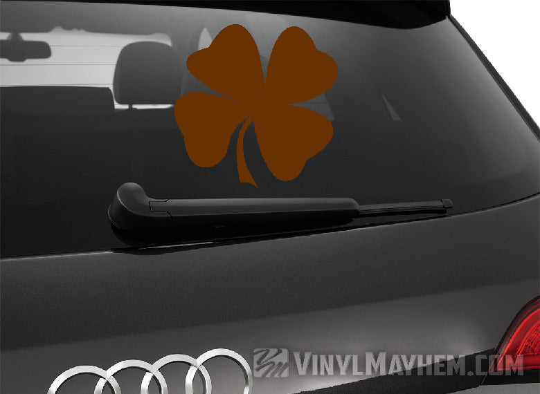 Four Leaf Clover vinyl sticker