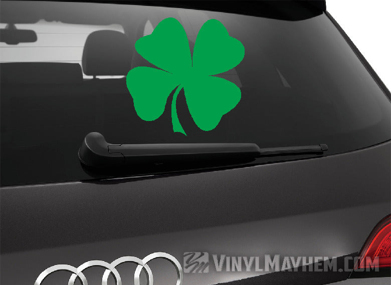 Four Leaf Clover vinyl sticker