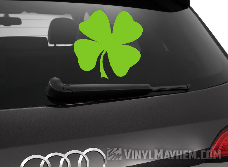 Four Leaf Clover vinyl sticker