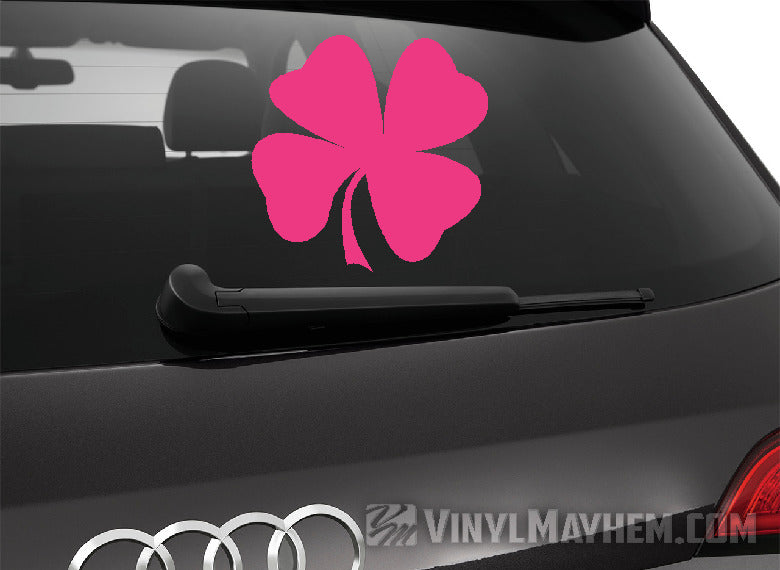Four Leaf Clover vinyl sticker
