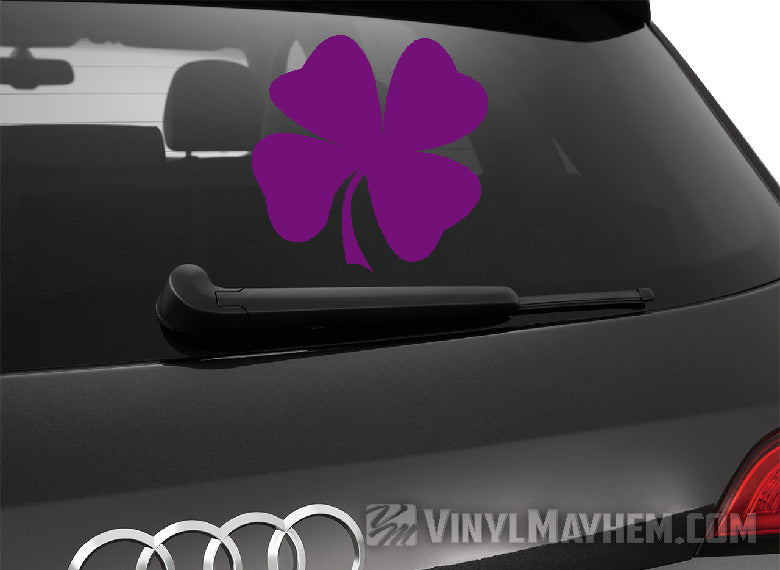 Four Leaf Clover vinyl sticker