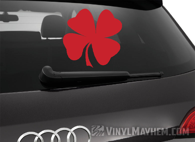 Four Leaf Clover vinyl sticker