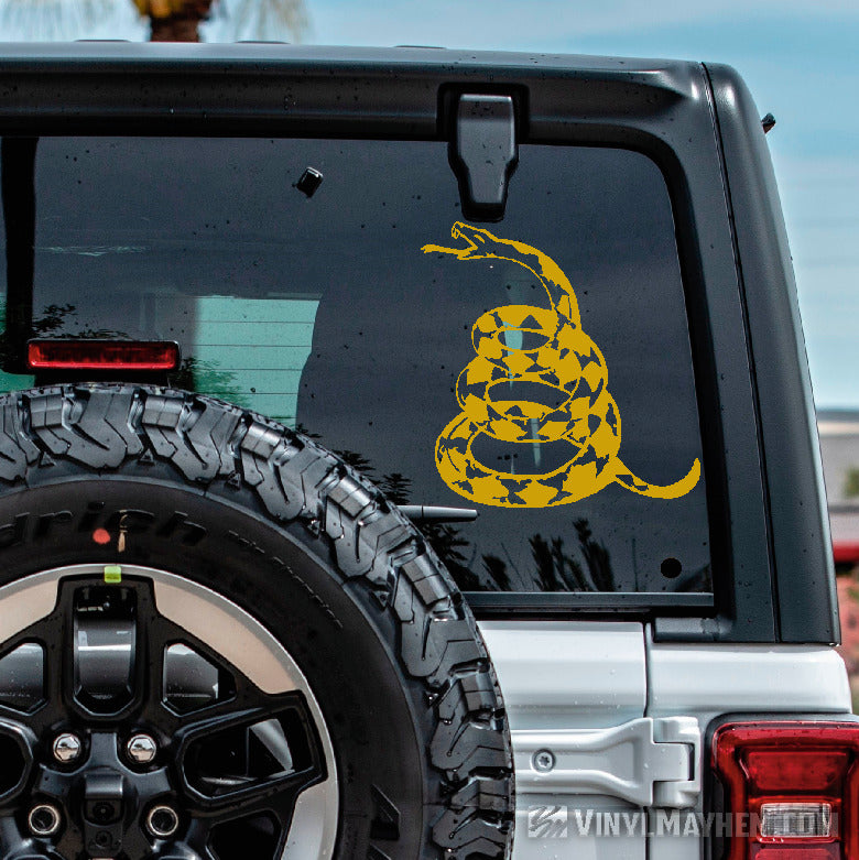 Gadsden Rattlesnake vinyl sticker