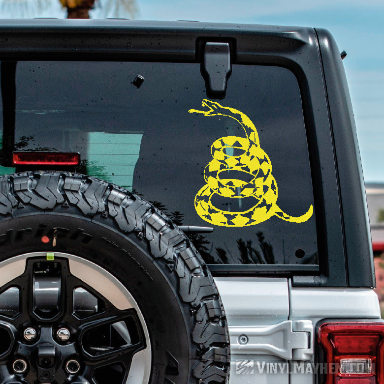 Gadsden Rattlesnake vinyl sticker