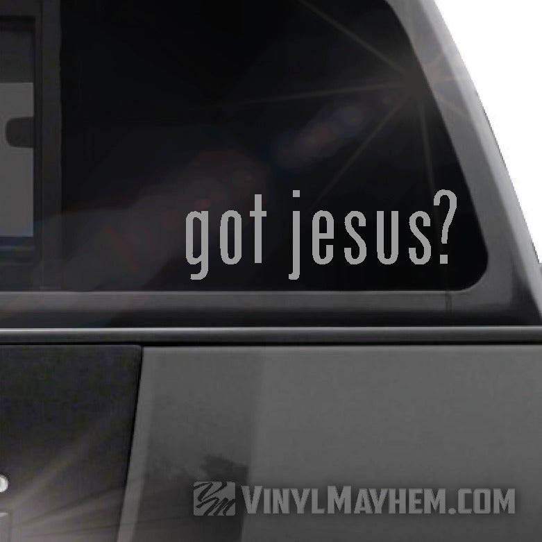 Got Jesus vinyl sticker