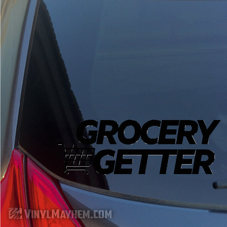 Grocery Getter vinyl sticker