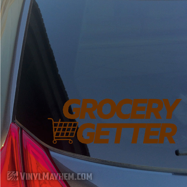 Grocery Getter vinyl sticker
