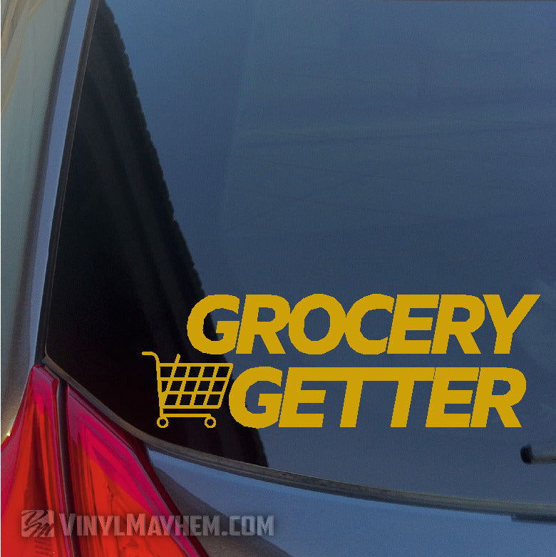 Grocery Getter vinyl sticker