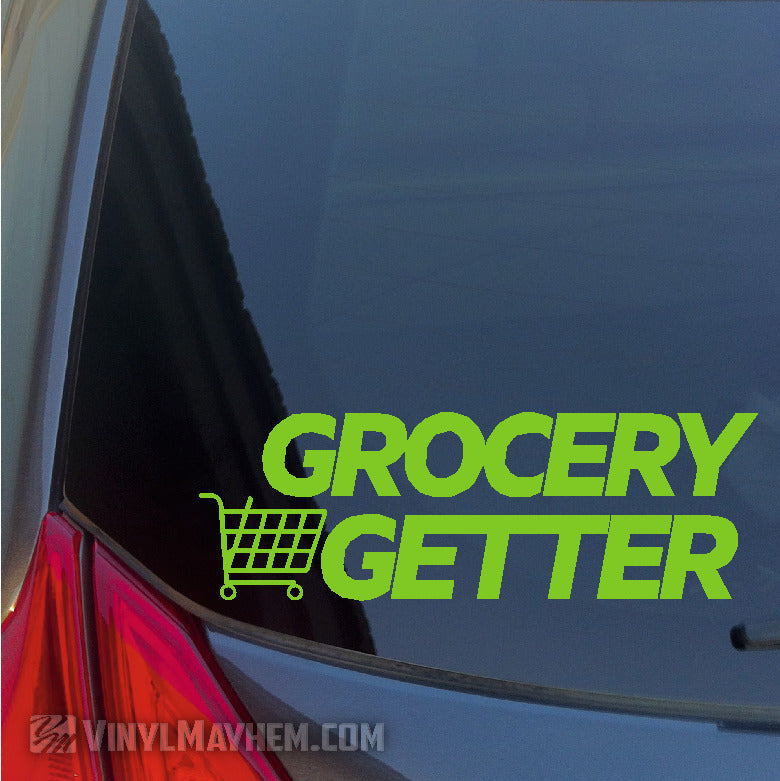 Grocery Getter vinyl sticker