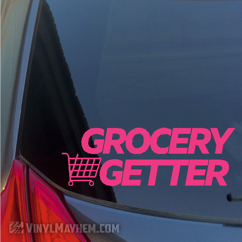 Grocery Getter vinyl sticker