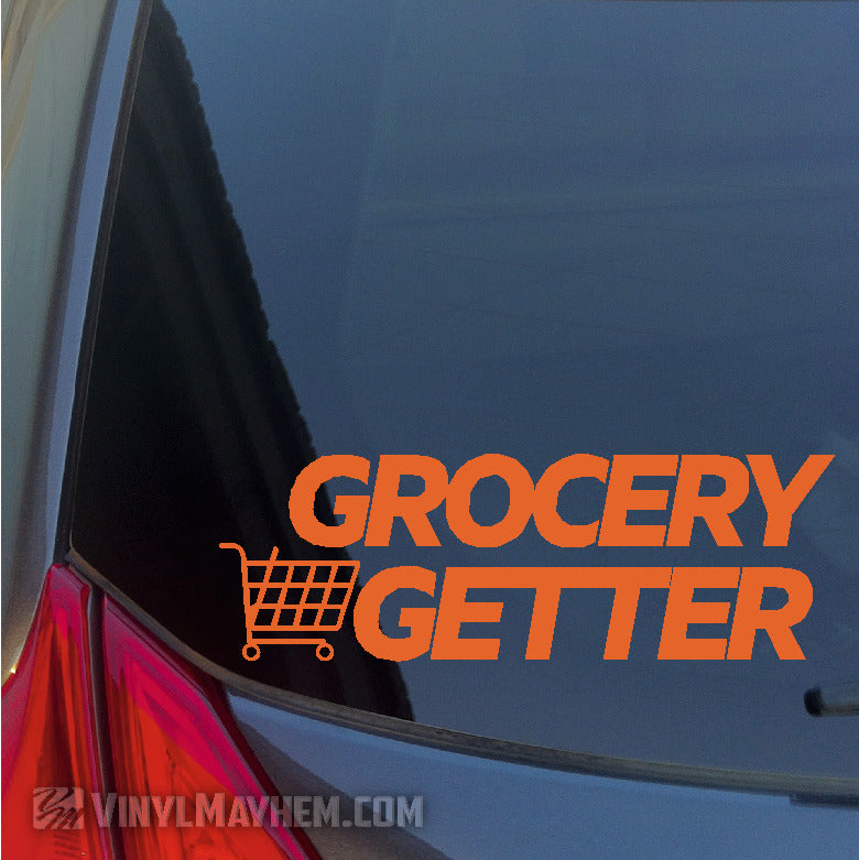 Grocery Getter vinyl sticker