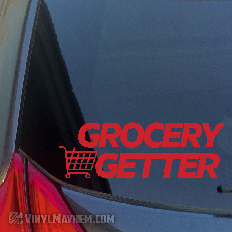 Grocery Getter vinyl sticker