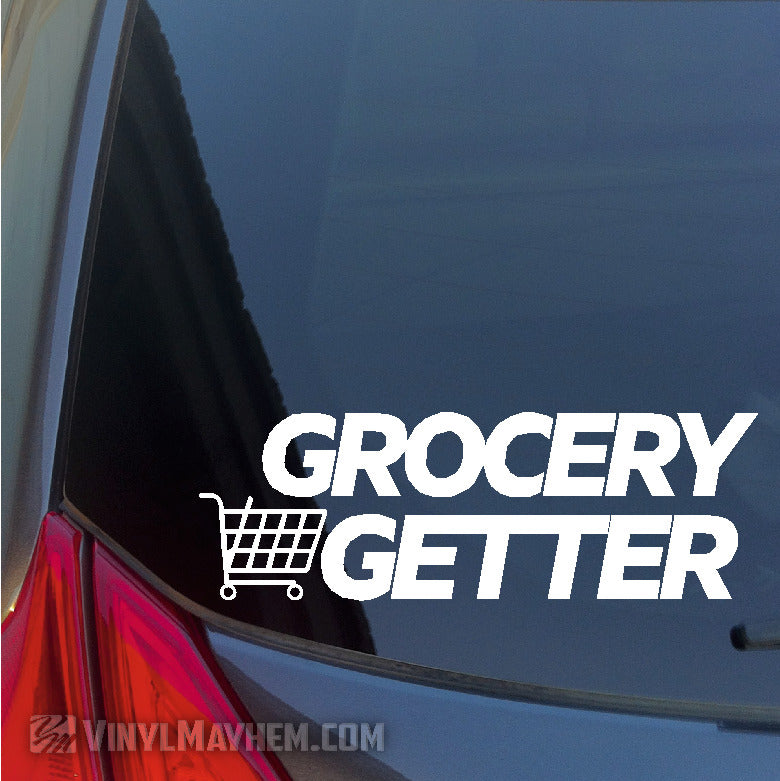 Grocery Getter vinyl sticker