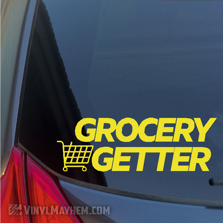 Grocery Getter vinyl sticker