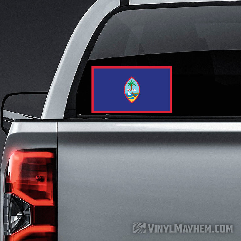 Guam Flag sticker