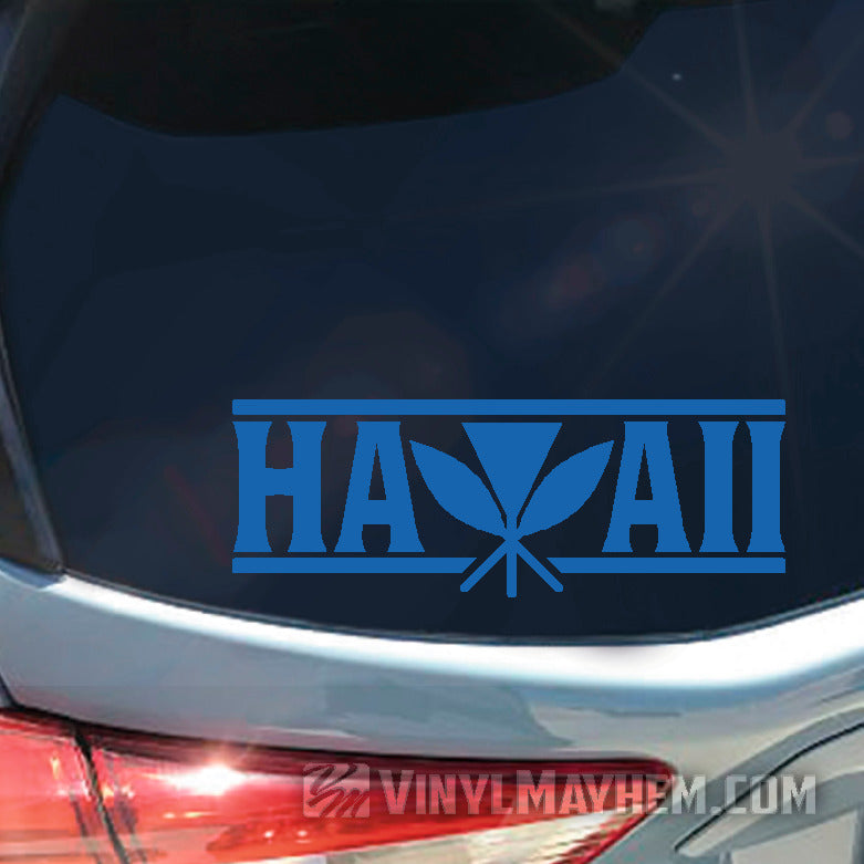 Hawaii Kanaka Maoli vinyl sticker