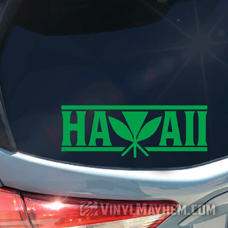 Hawaii Kanaka Maoli vinyl sticker