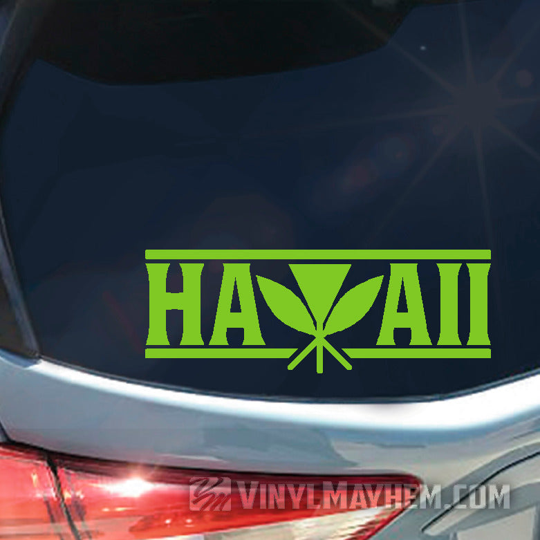 Hawaii Kanaka Maoli vinyl sticker