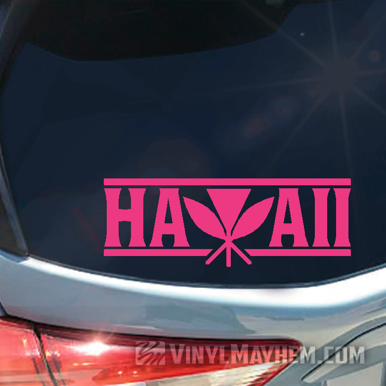 Hawaii Kanaka Maoli vinyl sticker