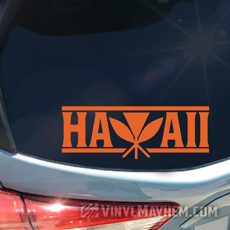 Hawaii Kanaka Maoli vinyl sticker
