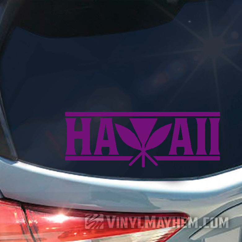 Hawaii Kanaka Maoli vinyl sticker