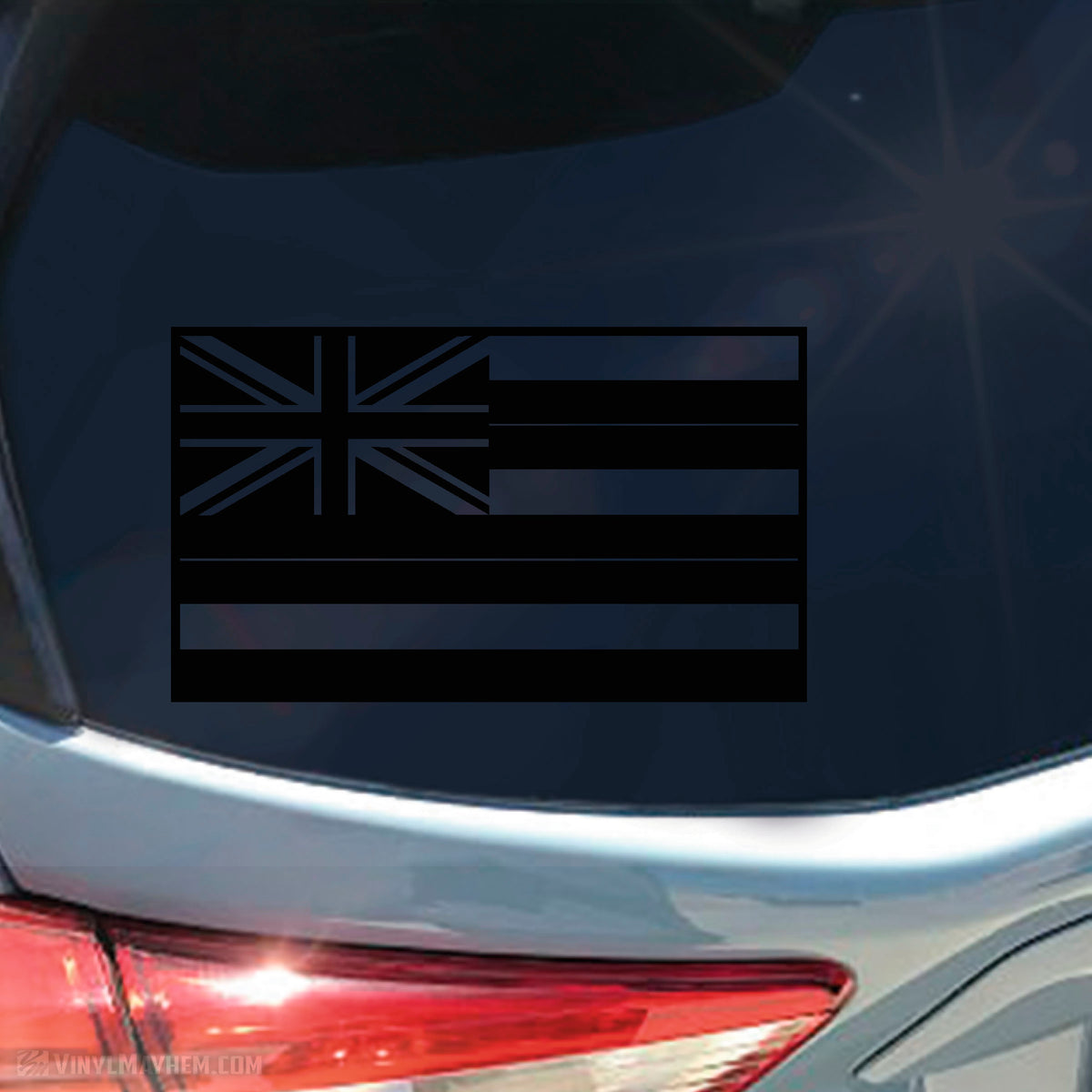 Hawaii State Flag vinyl sticker