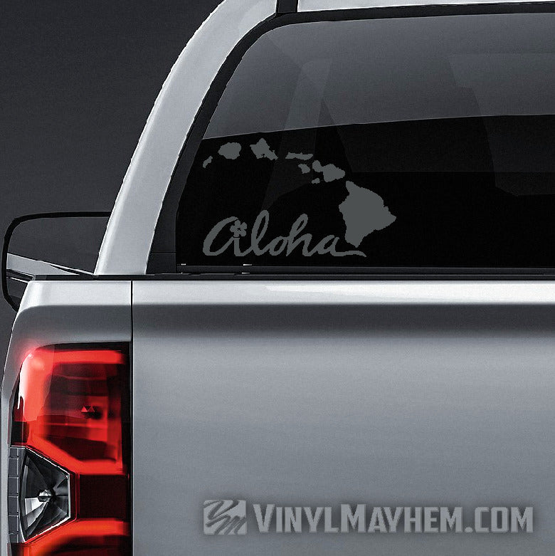 Hawaiian Islands Aloha vinyl sticker