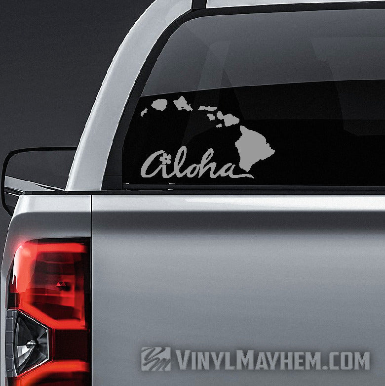 Hawaiian Islands Aloha vinyl sticker