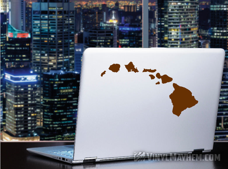 Hawaiian Islands vinyl sticker