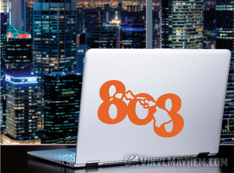 Hawaiian Islands 808 vinyl sticker