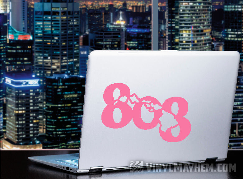 Hawaiian Islands 808 vinyl sticker