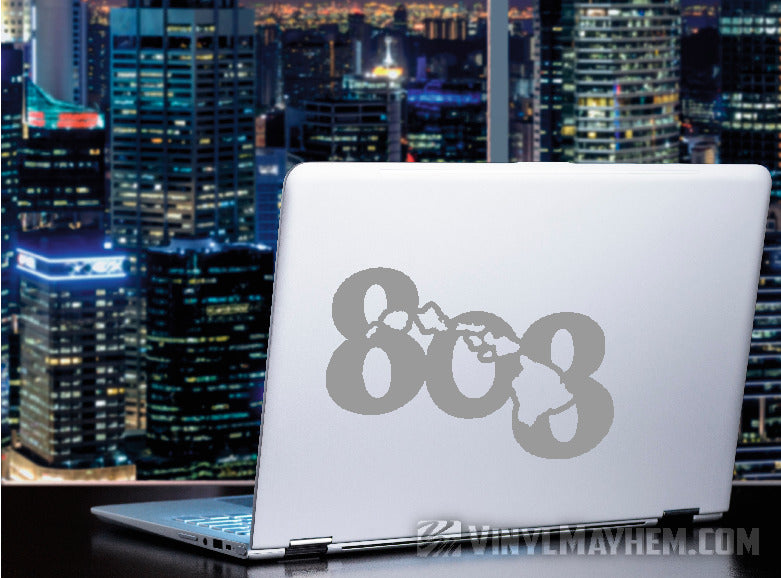 Hawaiian Islands 808 vinyl sticker