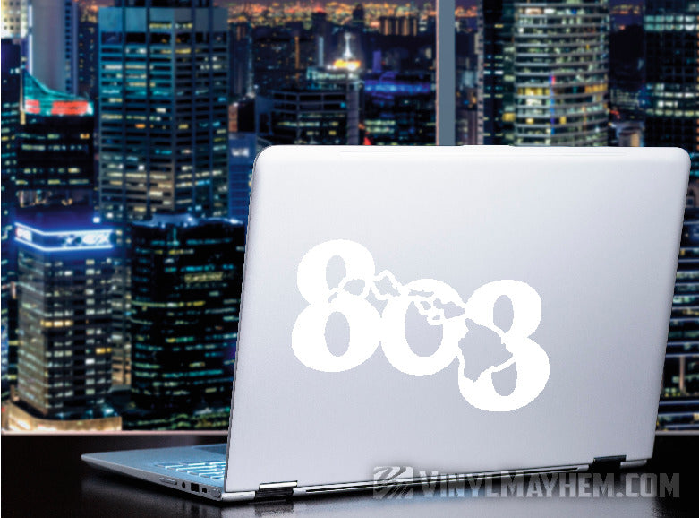 Hawaiian Islands 808 vinyl sticker