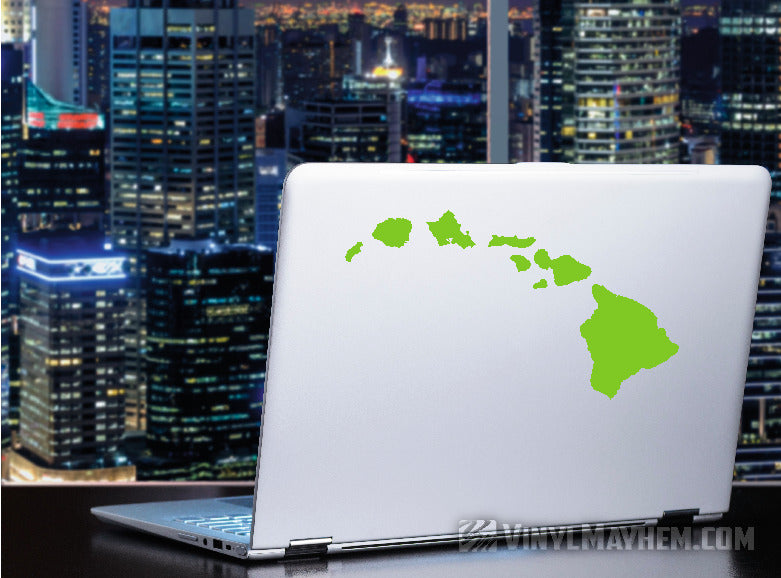 Hawaiian Islands vinyl sticker