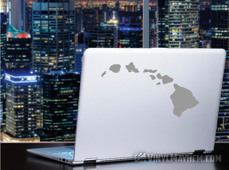 Hawaiian Islands vinyl sticker