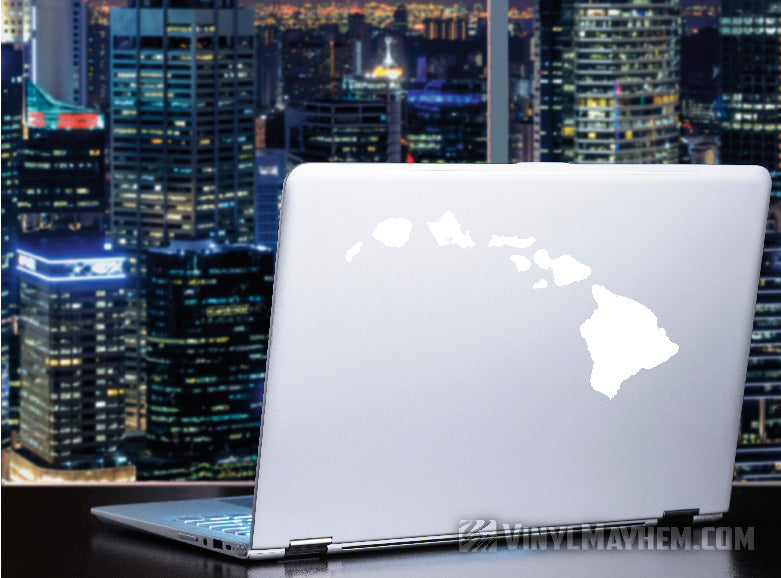 Hawaiian Islands vinyl sticker
