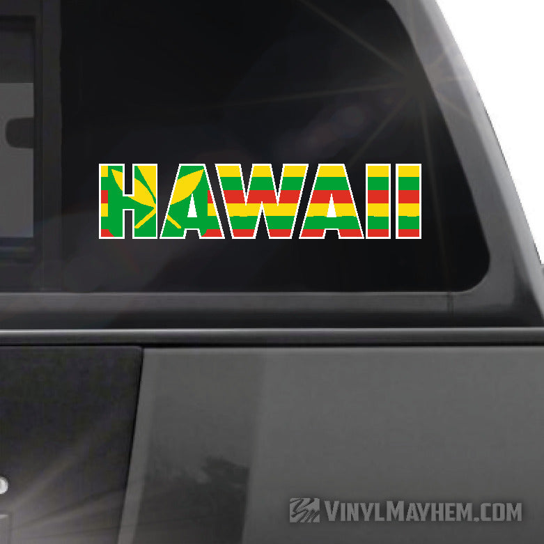 Hawaiian Kanaka Maoli Hawaii sticker