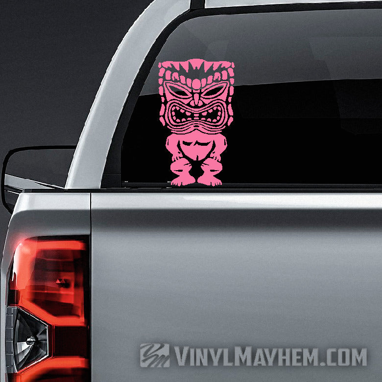 online Hawaiian Tiki vinyl sticker