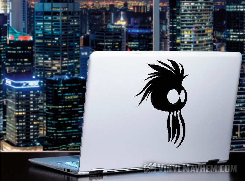 Hawaiian Ikaika warrior helmet vinyl sticker