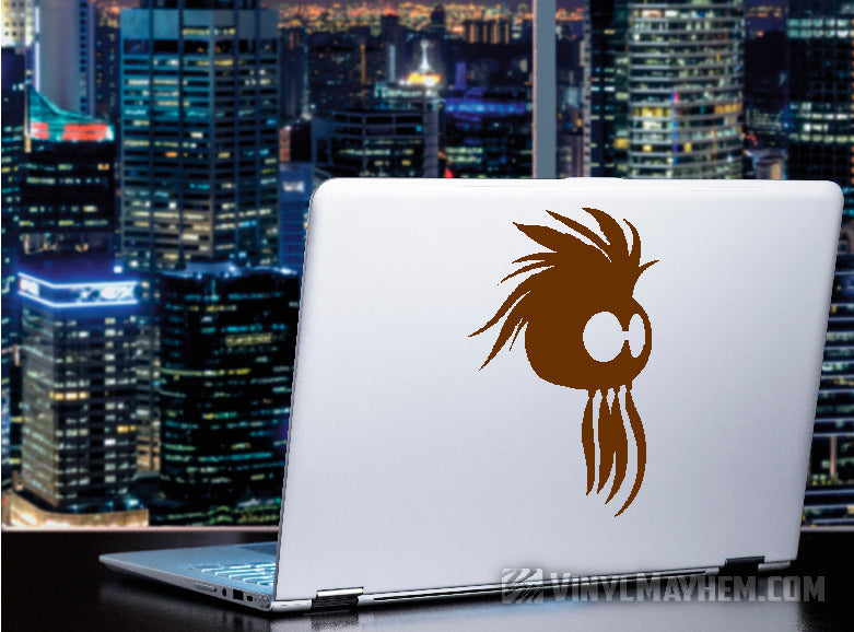Hawaiian Ikaika warrior helmet vinyl sticker