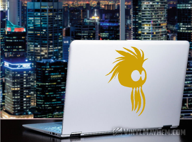 Hawaiian Ikaika warrior helmet vinyl sticker