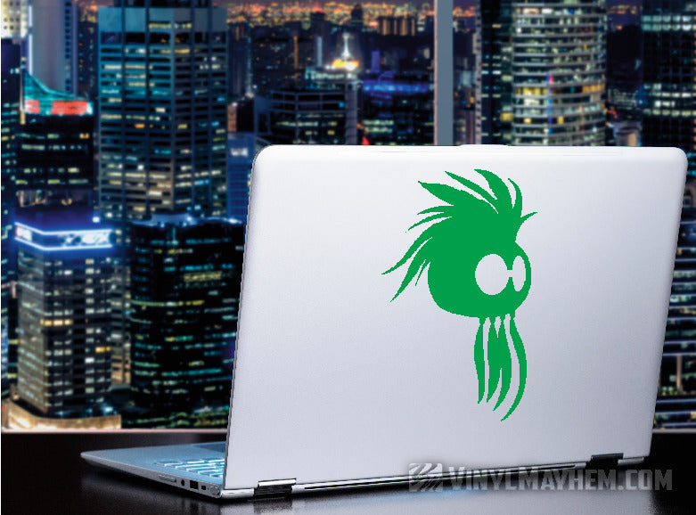 Hawaiian Ikaika warrior helmet vinyl sticker