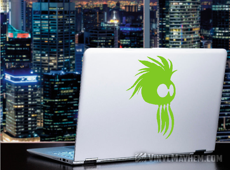 Hawaiian Ikaika warrior helmet vinyl sticker