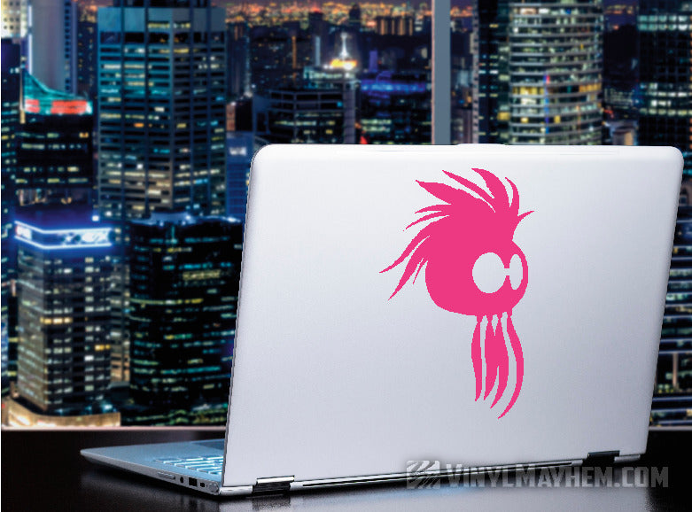 Hawaiian Ikaika warrior helmet vinyl sticker