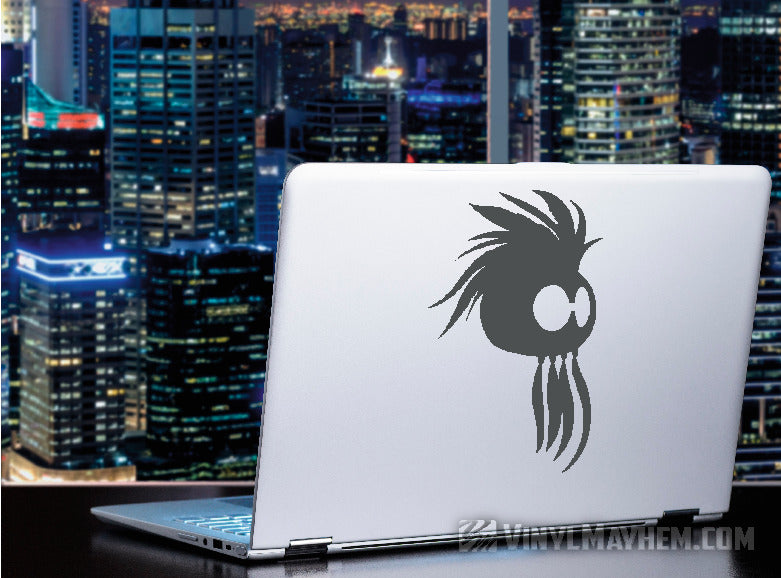 Hawaiian Ikaika warrior helmet vinyl sticker