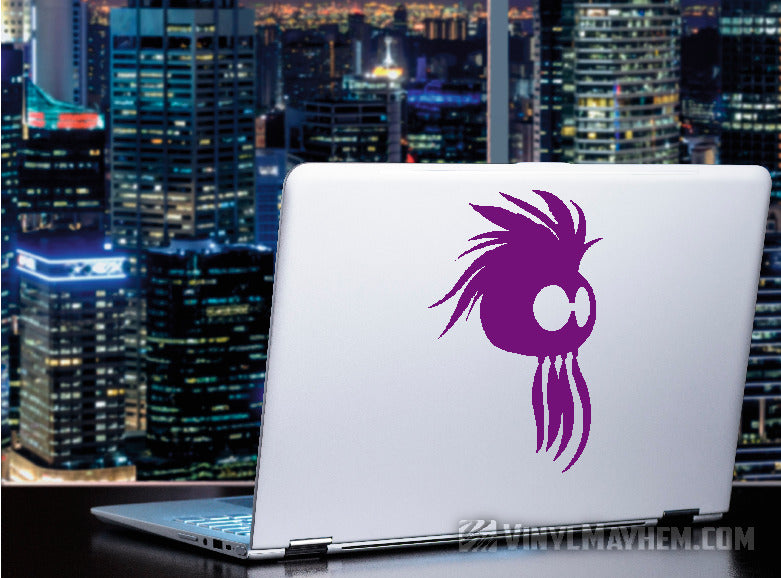 Hawaiian Ikaika warrior helmet vinyl sticker