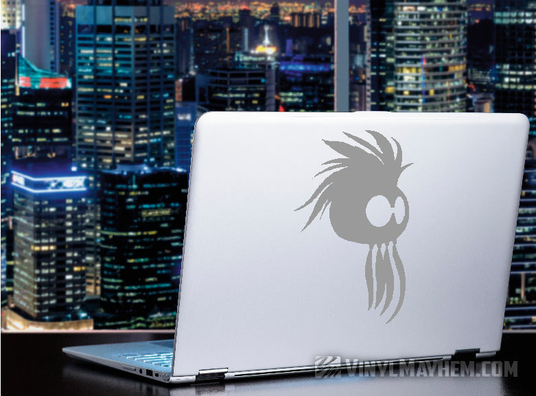 Hawaiian Ikaika warrior helmet vinyl sticker