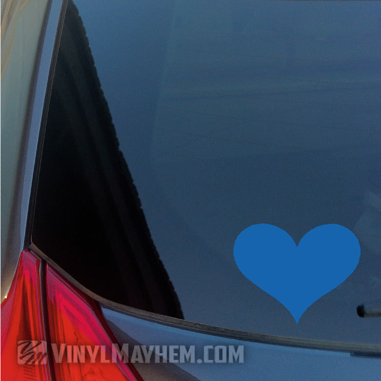 Heart vinyl sticker