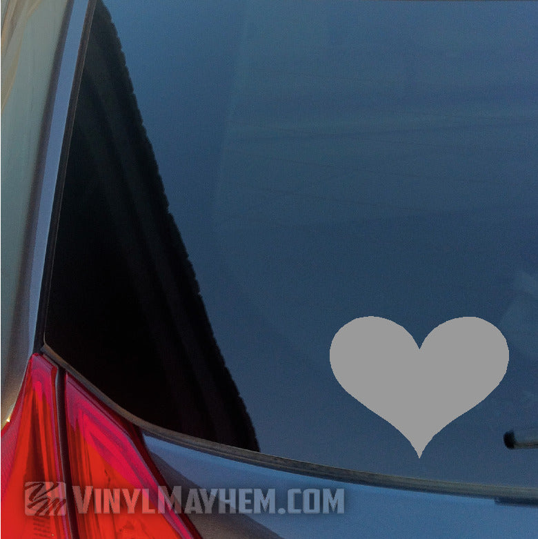 Heart vinyl sticker